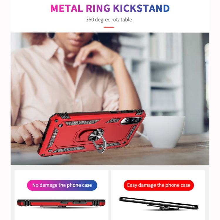 Armor Shockproof TPU + PC Protective Case for Galaxy A70, with 360 Degree Rotation Holder