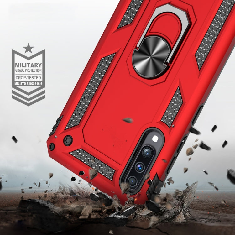 Armor Shockproof TPU + PC Protective Case for Galaxy A70, with 360 Degree Rotation Holder