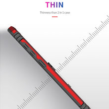 Load image into Gallery viewer, Armor Shockproof TPU + PC Protective Case for Galaxy A70, with 360 Degree Rotation Holder