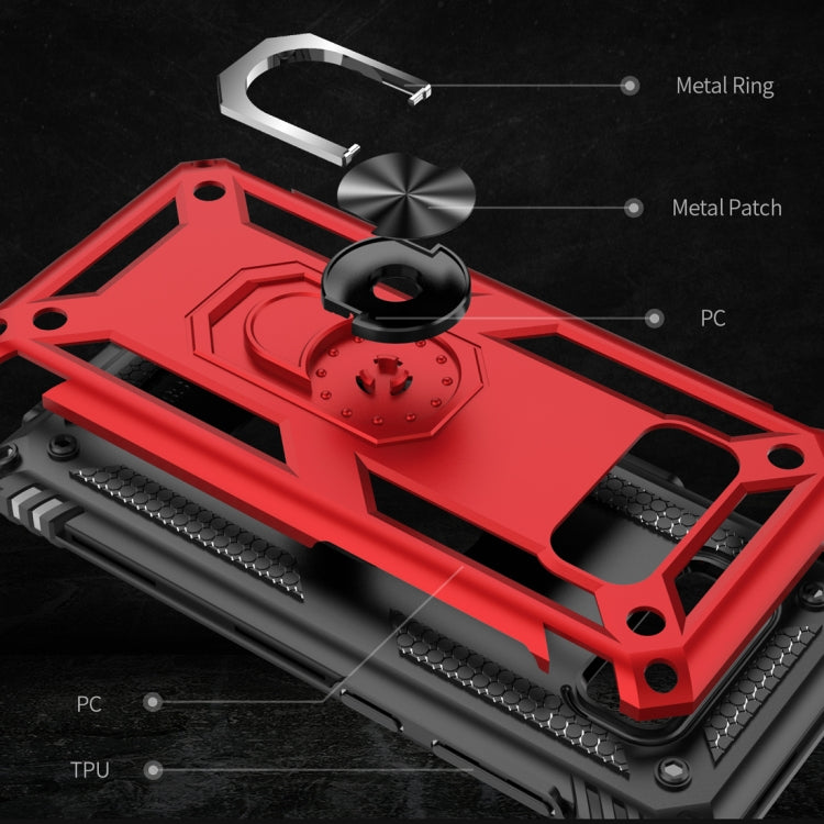 Armor Shockproof TPU + PC Protective Case for Galaxy S8 Plus, with 360 Degree Rotation Holder