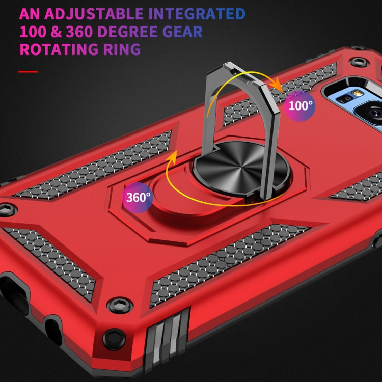 Armor Shockproof TPU + PC Protective Case for Galaxy S8 Plus, with 360 Degree Rotation Holder