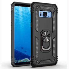 Load image into Gallery viewer, Armor Shockproof TPU + PC Protective Case for Galaxy S8, with 360 Degree Rotation Holder