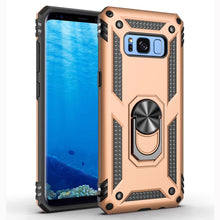 Load image into Gallery viewer, Armor Shockproof TPU + PC Protective Case for Galaxy S8, with 360 Degree Rotation Holder, For Galaxy S8