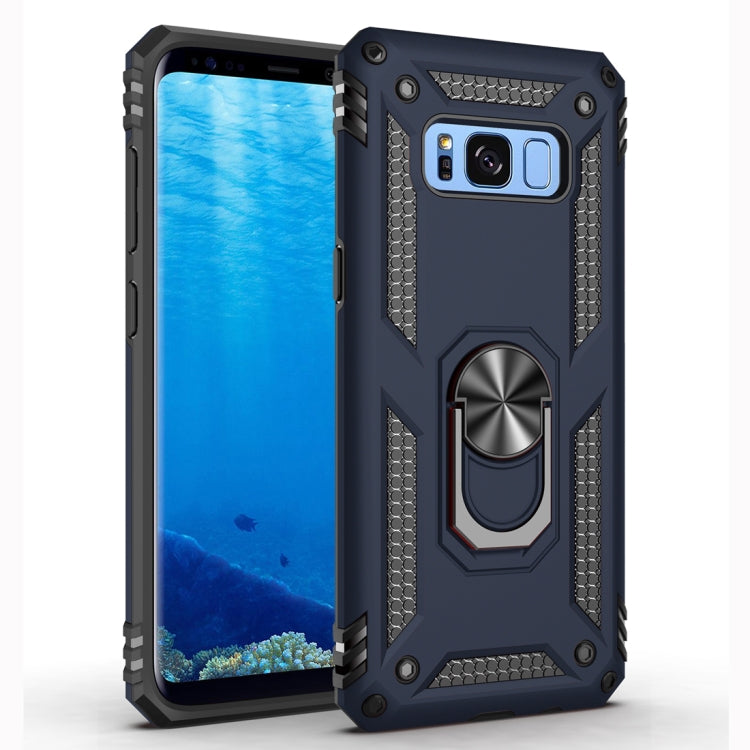 Armor Shockproof TPU + PC Protective Case for Galaxy S8, with 360 Degree Rotation Holder
