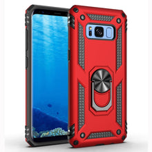 Load image into Gallery viewer, Armor Shockproof TPU + PC Protective Case for Galaxy S8, with 360 Degree Rotation Holder, For Galaxy S8