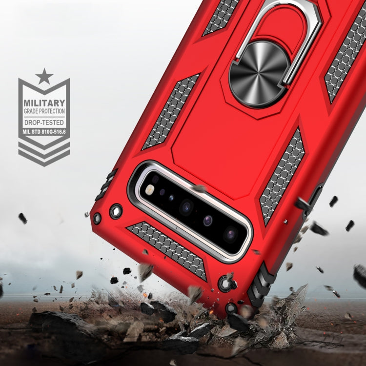 Armor Shockproof TPU + PC Protective Case for Galaxy S10 5G, with 360 Degree Rotation Holder