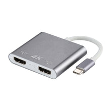 Load image into Gallery viewer, 4K Ultra HD Dual HDMI Interface Output to USB-C / Type-C Adapter, 9175B