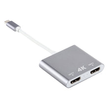 Load image into Gallery viewer, 4K Ultra HD Dual HDMI Interface Output to USB-C / Type-C Adapter, 9175B