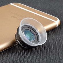 Load image into Gallery viewer, APEXEL APL-24X-H 2 in 1 Universal External 12X &amp; 24X Macro Mobile Phone Lens with Lens Hood
