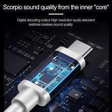 Load image into Gallery viewer, USB-C / Type-C Interface In Ear Wired HiFi Mega Bass Earphone with Mic