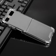 Load image into Gallery viewer, For Samsung Galaxy Z Flip TPU+PC Transparent Four-corner Shockproof Explosion-proof Protective Case