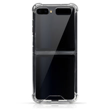 Load image into Gallery viewer, For Samsung Galaxy Z Flip TPU+PC Transparent Four-corner Shockproof Explosion-proof Protective Case
