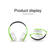 Load image into Gallery viewer, LPT660 Wireless Folding Sports Stereo Music Bluetooth Phones Earphones Support TF Card