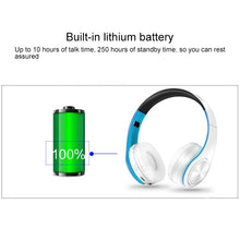 Load image into Gallery viewer, LPT660 Wireless Folding Sports Stereo Music Bluetooth Phones Earphones Support TF Card