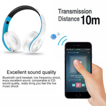 Load image into Gallery viewer, LPT660 Wireless Folding Sports Stereo Music Bluetooth Phones Earphones Support TF Card