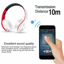 Load image into Gallery viewer, LPT660 Wireless Folding Sports Stereo Music Bluetooth Phones Earphones Support TF Card