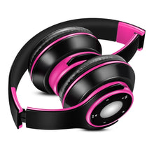 Load image into Gallery viewer, SG-8 Bluetooth 4.0 + EDR Headphones Wireless Over-ear TF Card FM Radio Stereo Music Headset with Mic