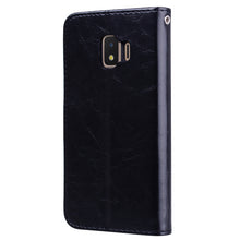 Load image into Gallery viewer, Business Style Oil Wax Texture Horizontal Flip Leather Case for Galaxy J2 Core, with Holder &amp; Card Slots &amp; Wallet