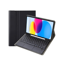 Load image into Gallery viewer, For iPad 11 2025 / 10th Gen 10.9 2022 YA10B-A Lambskin Texture Bluetooth Touch Keyboard Leather Tablet Case with Pen Slot, YA10B-A