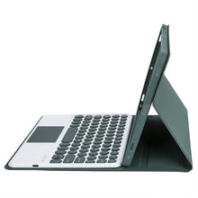Load image into Gallery viewer, For iPad 11 2025 / 10th Gen 10.9 2022 YA10B-A Lambskin Texture Bluetooth Touch Keyboard Leather Tablet Case with Pen Slot, YA10B-A