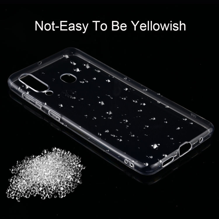 0.75mm Ultrathin Transparent TPU Soft Protective Case for Samsung Galaxy A60