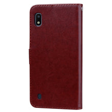 Load image into Gallery viewer, Rose Embossed Horizontal Flip PU Leather Case for Galaxy A10, with Holder &amp; Card Slots &amp; Wallet, For Samsung Galaxy A10