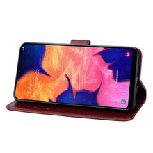 Load image into Gallery viewer, Rose Embossed Horizontal Flip PU Leather Case for Galaxy A10, with Holder &amp; Card Slots &amp; Wallet, For Samsung Galaxy A10