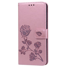 Load image into Gallery viewer, Rose Embossed Horizontal Flip PU Leather Case for Galaxy A30 / A20, with Holder &amp; Card Slots &amp; Wallet