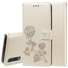 Load image into Gallery viewer, Rose Embossed Horizontal Flip PU Leather Case for Galaxy A50, with Holder &amp; Card Slots &amp; Wallet, For Samsung Galaxy A50