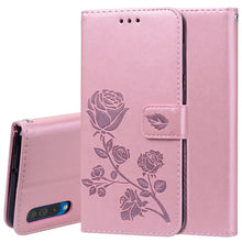 Load image into Gallery viewer, Rose Embossed Horizontal Flip PU Leather Case for Galaxy A50, with Holder &amp; Card Slots &amp; Wallet, For Samsung Galaxy A50