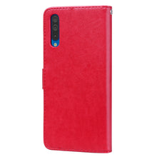 Load image into Gallery viewer, Rose Embossed Horizontal Flip PU Leather Case for Galaxy A50, with Holder &amp; Card Slots &amp; Wallet, For Samsung Galaxy A50