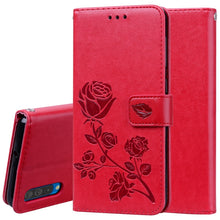 Load image into Gallery viewer, Rose Embossed Horizontal Flip PU Leather Case for Galaxy A50, with Holder &amp; Card Slots &amp; Wallet, For Samsung Galaxy A50