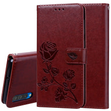 Load image into Gallery viewer, Rose Embossed Horizontal Flip PU Leather Case for Galaxy A50, with Holder &amp; Card Slots &amp; Wallet, For Samsung Galaxy A50
