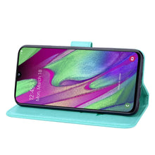 Load image into Gallery viewer, Rose Embossed Horizontal Flip PU Leather Case for Galaxy A40, with Holder &amp; Card Slots &amp; Wallet