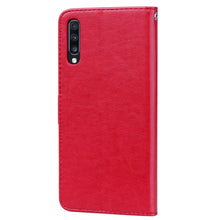Load image into Gallery viewer, Rose Embossed Horizontal Flip PU Leather Case for Galaxy A70, with Holder &amp; Card Slots &amp; Wallet, For Samsung Galaxy A70