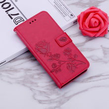 Load image into Gallery viewer, Rose Embossed Horizontal Flip PU Leather Case for Galaxy A70, with Holder &amp; Card Slots &amp; Wallet, For Samsung Galaxy A70