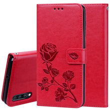 Load image into Gallery viewer, Rose Embossed Horizontal Flip PU Leather Case for Galaxy A70, with Holder &amp; Card Slots &amp; Wallet, For Samsung Galaxy A70