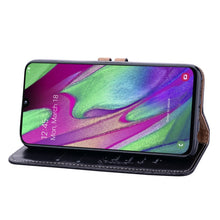Load image into Gallery viewer, Business Style Oil Wax Texture Horizontal Flip Leather Case for Galaxy A40, with Holder &amp; Card Slots &amp; Wallet