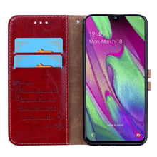 Load image into Gallery viewer, Business Style Oil Wax Texture Horizontal Flip Leather Case for Galaxy A40, with Holder &amp; Card Slots &amp; Wallet, For Galaxy A40