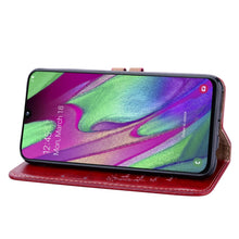 Load image into Gallery viewer, Business Style Oil Wax Texture Horizontal Flip Leather Case for Galaxy A40, with Holder &amp; Card Slots &amp; Wallet, For Galaxy A40