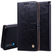Load image into Gallery viewer, Business Style Oil Wax Texture Horizontal Flip Leather Case for Galaxy A50, with Holder &amp; Card Slots &amp; Wallet
