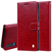 Load image into Gallery viewer, Business Style Oil Wax Texture Horizontal Flip Leather Case for Galaxy A50, with Holder &amp; Card Slots &amp; Wallet