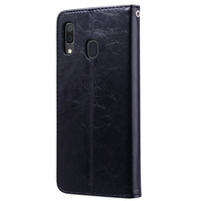 Load image into Gallery viewer, Business Style Oil Wax Texture Horizontal Flip Leather Case for Galaxy A30, with Holder &amp; Card Slots &amp; Wallet