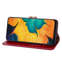 Load image into Gallery viewer, Business Style Oil Wax Texture Horizontal Flip Leather Case for Galaxy A30, with Holder &amp; Card Slots &amp; Wallet, For Galaxy A30
