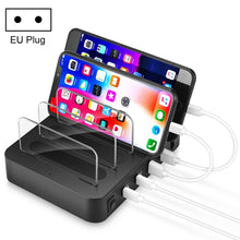 Load image into Gallery viewer, 45W PD USB-C / Type-C + 18W PD USB-C / Type-C + 18W QC 3.0 USB + USB Ports Smart Charger with Detachable Bezel, EU Plug, 016PD EU Plug