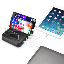 Load image into Gallery viewer, 45W PD USB-C / Type-C + 18W PD USB-C / Type-C + 18W QC 3.0 USB + USB Ports Smart Charger with Detachable Bezel, EU Plug, 016PD EU Plug