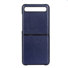 Load image into Gallery viewer, For Galaxy Z Flip Litchi Texture Leather Folding Protective Case