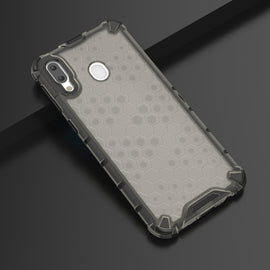 Shockproof Honeycomb PC + TPU Case for Galaxy M20