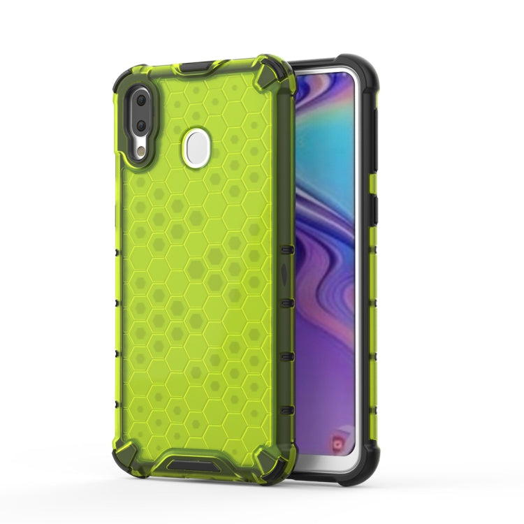 Shockproof Honeycomb PC + TPU Case for Galaxy M20