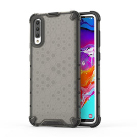 Shockproof Honeycomb PC + TPU Case for Galaxy A70